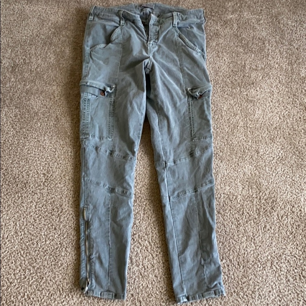 Green jeans